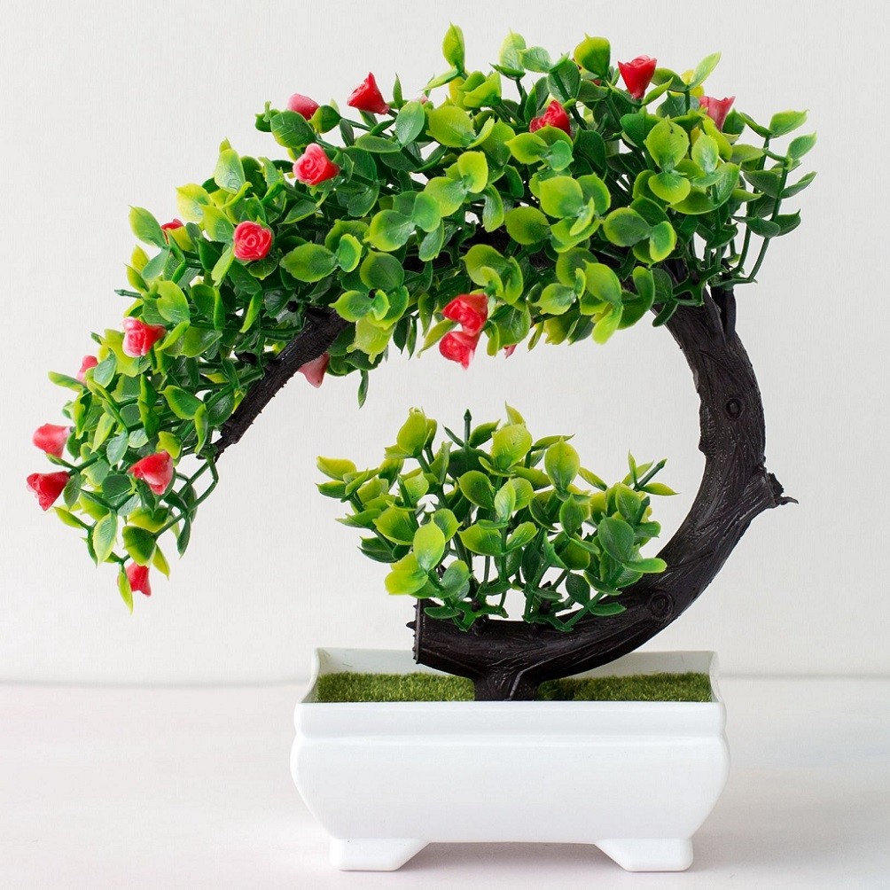 Bonsai Garden Display - Home Artificial Pot Plant Tree Decoration