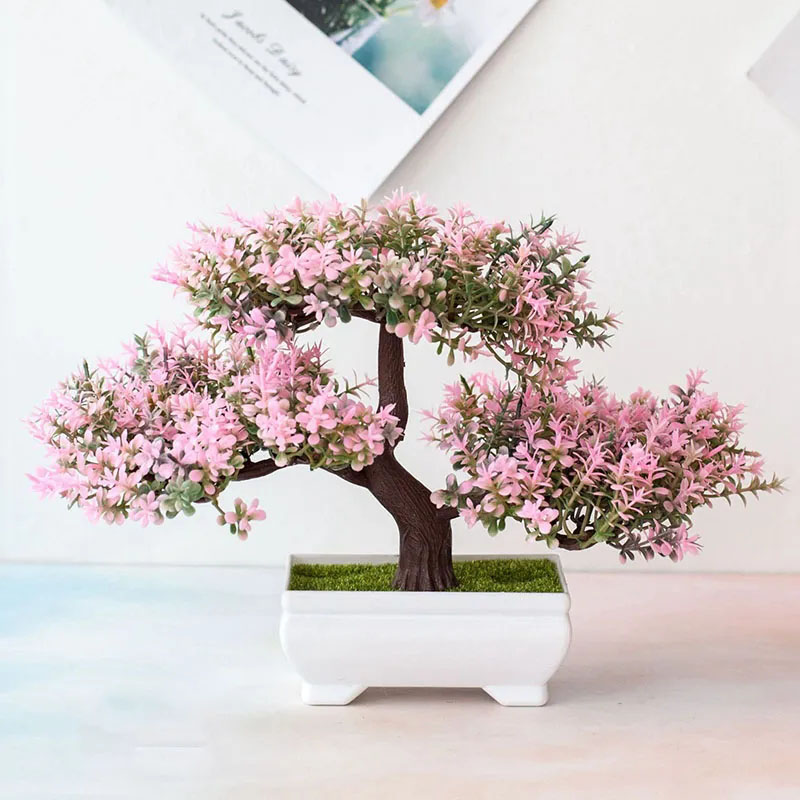 Bonsai Garden Zen - Artificial Plants Bonsai Fake Plant Flowers