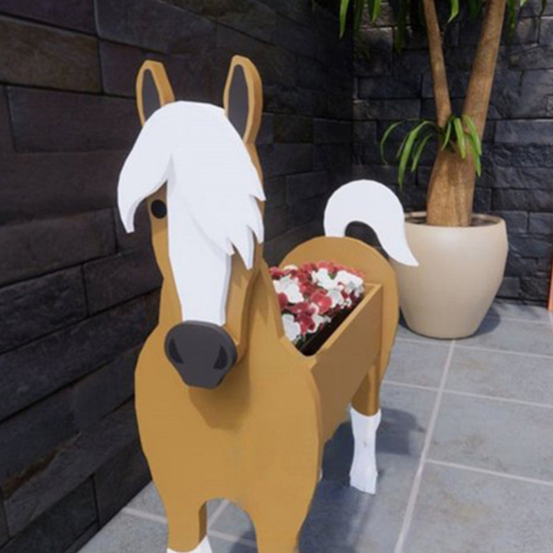 DIY Dog Planter Garden Flower  - Bonsai Tree Zen Garden ulasan dan harga