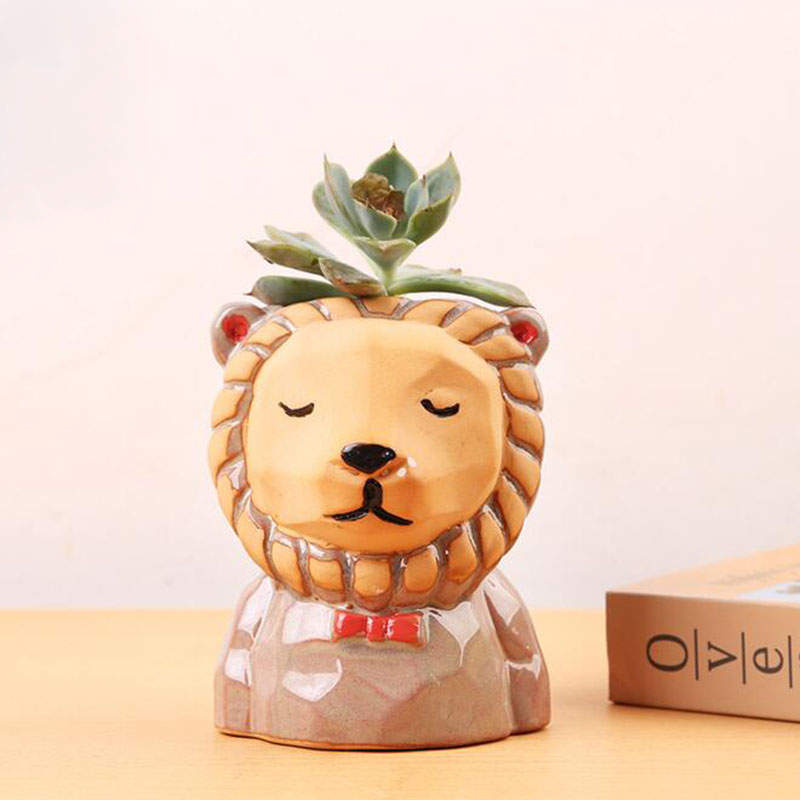 Creative Cartoon Animal Fleshy - Bonsai Garden Europe ulasan dan harga