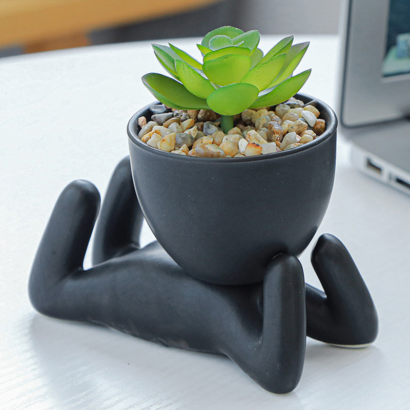 Nordic Creative Cute Tree Man  - Bonsai Tree Zen Garden ulasan dan harga