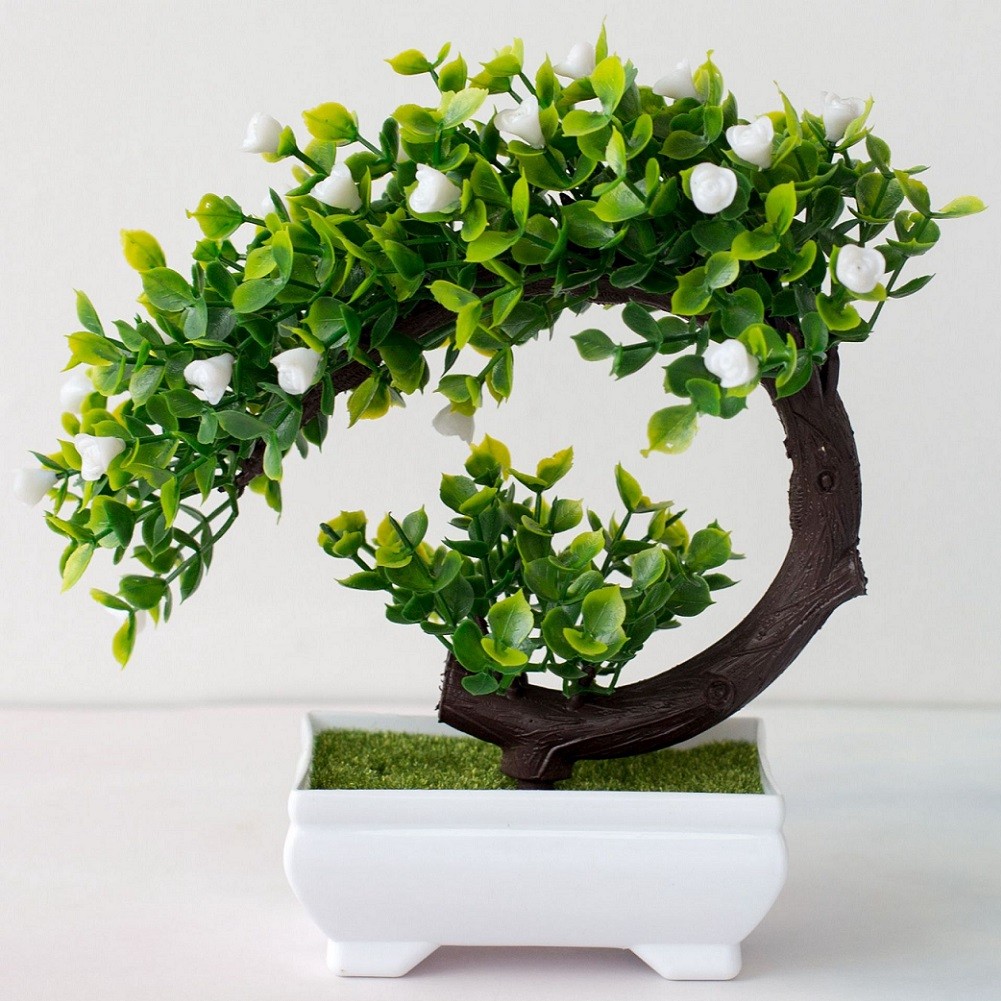 Home Artificial Pot Plant Tree - Bonsai Garden Display ulasan dan harga