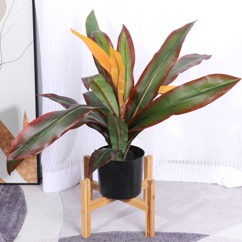 Wood Flowerpot Holder Floor-St - Bonsai Garden Display ulasan dan harga