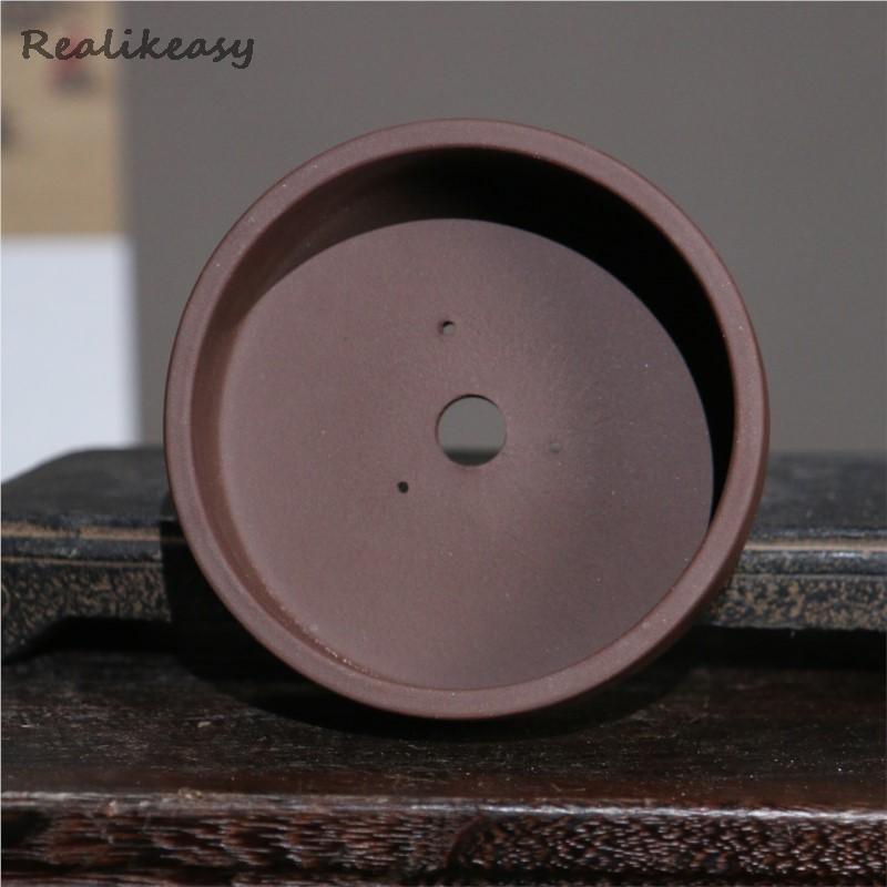Yixing Purple Clay Pot Desktop - Bonsai Tree Zen Garden ulasan dan harga