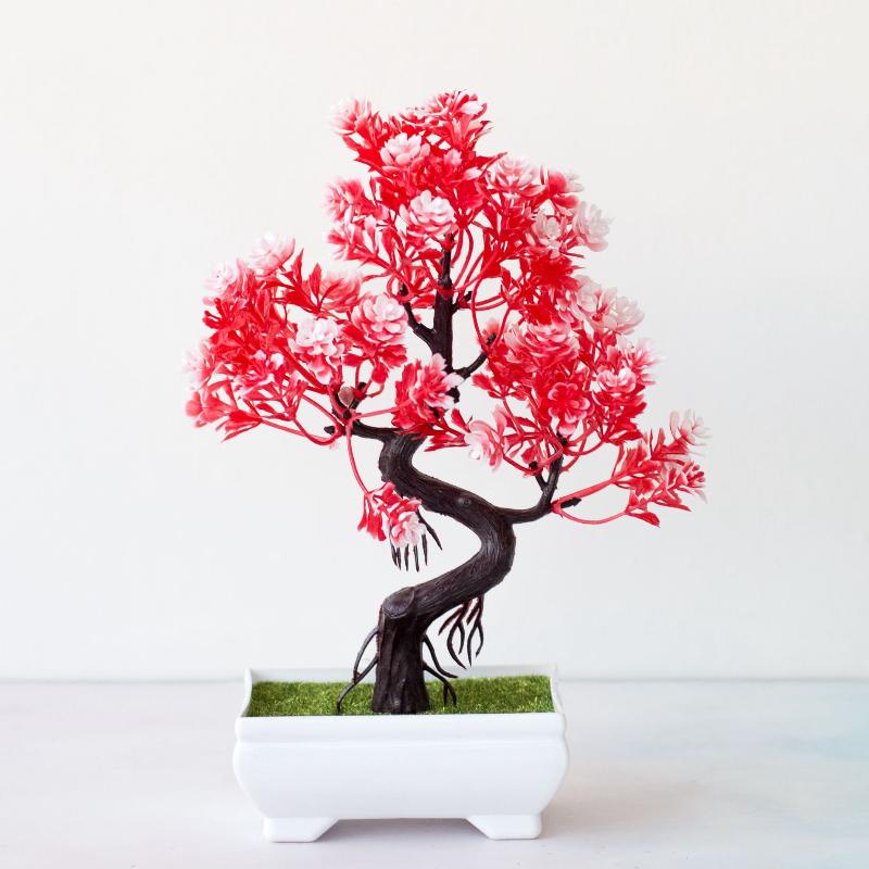 Artificial Potted Bonsai Small - Bonsai Tree Zen Garden ulasan dan harga