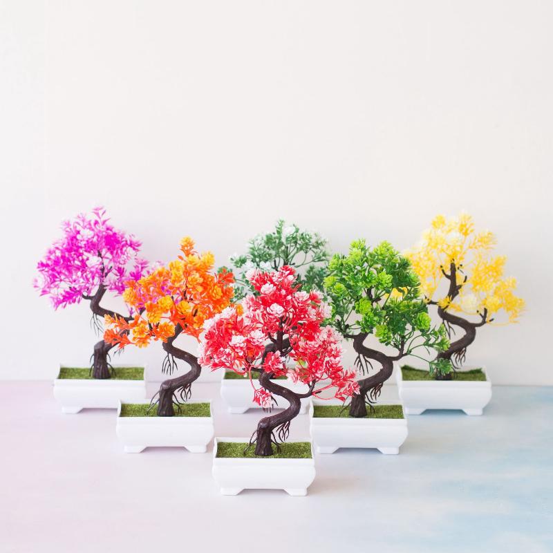 Artificial Potted Bonsai Small - Bonsai Tree Zen Garden ulasan dan harga