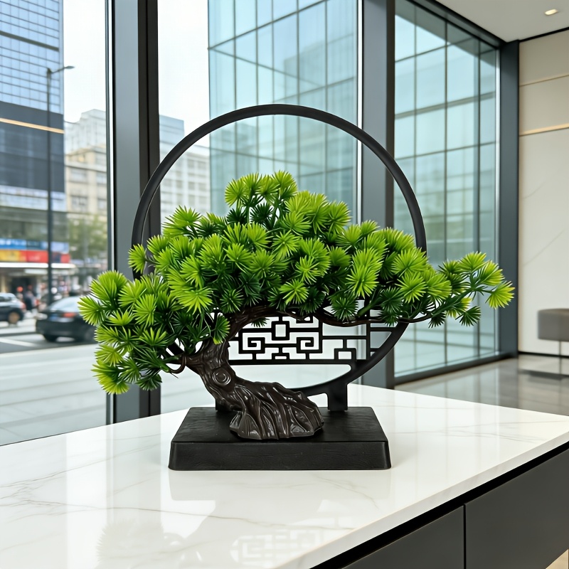 Artificial Pine Bonsai - Perfe - Bonsai Tree Zen Garden ulasan dan harga