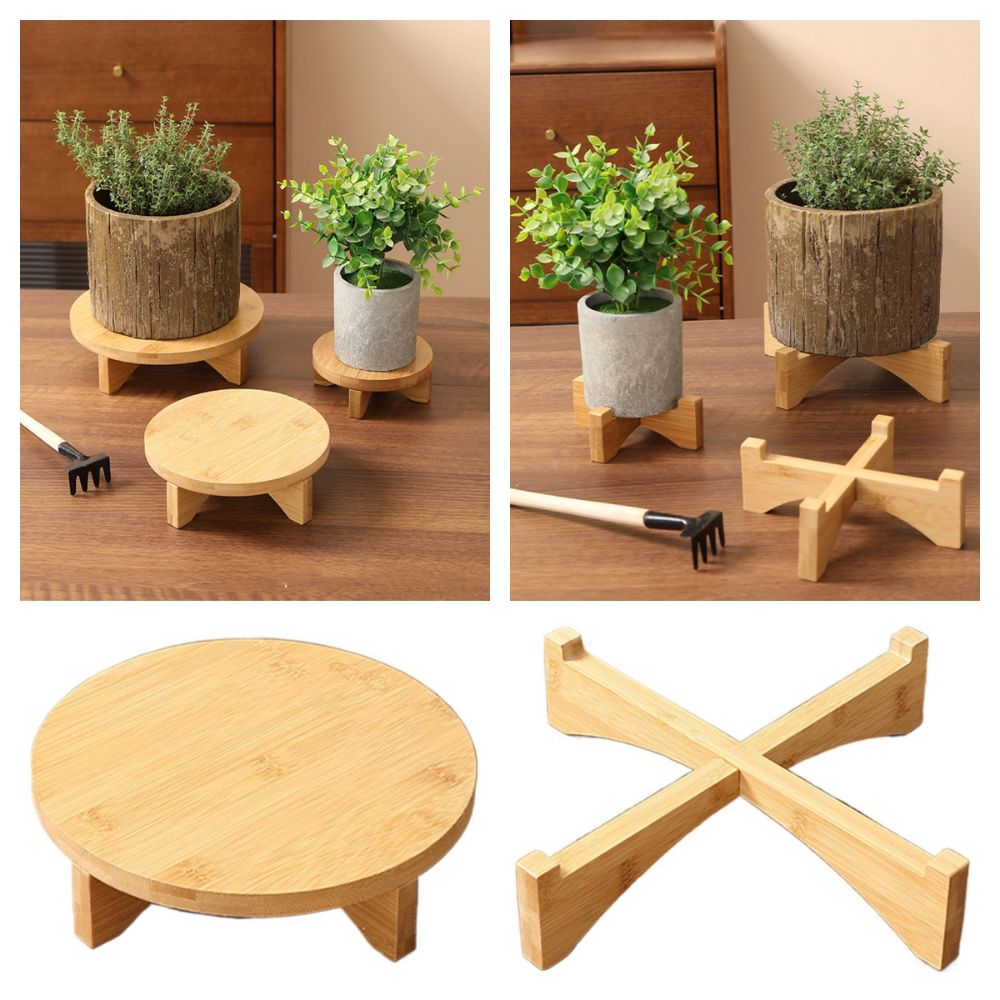 Wooden Bonsai Display Stand Fl - Bonsai Garden Display ulasan dan harga