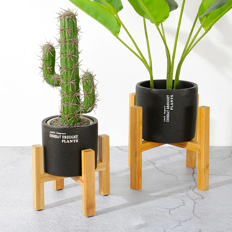 Plant Flower Pot Stand Small D - Bonsai Garden Display ulasan dan harga