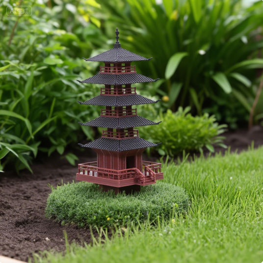 Garden Aquarium Bonsai Decor M - Bonsai Garden Zen ulasan dan harga