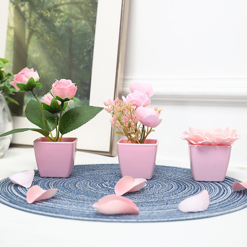 (A set of 3PCS) Simulated Mini - Bonsai Garden Zen ulasan dan harga