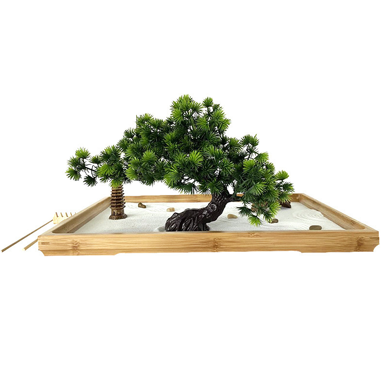 Japanese Zen Garden for Desk W - Bonsai Tree Zen Garden ulasan dan harga