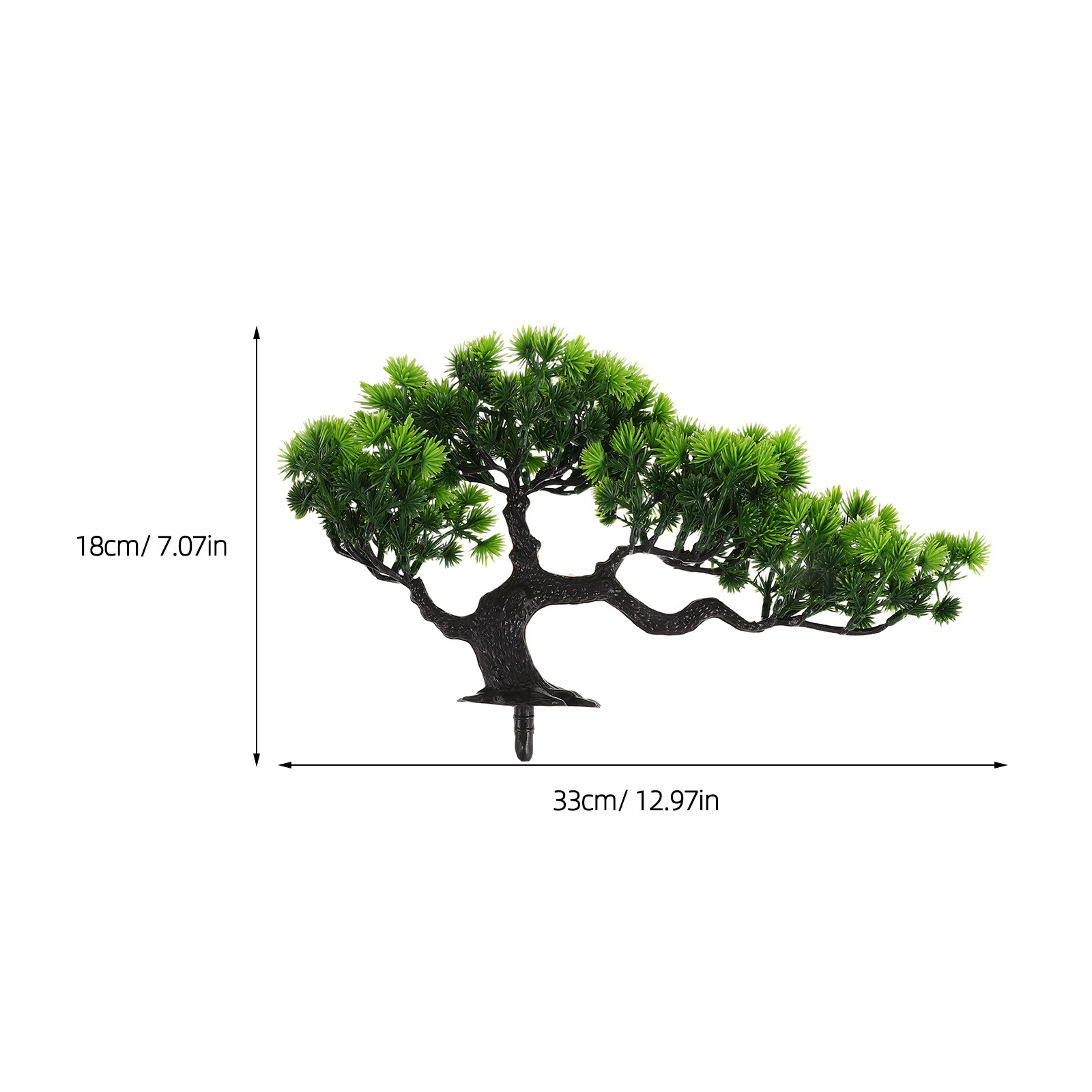 2Pcs Artificial Bonsai Tree Ju - Bonsai Tree Zen Garden ulasan dan harga
