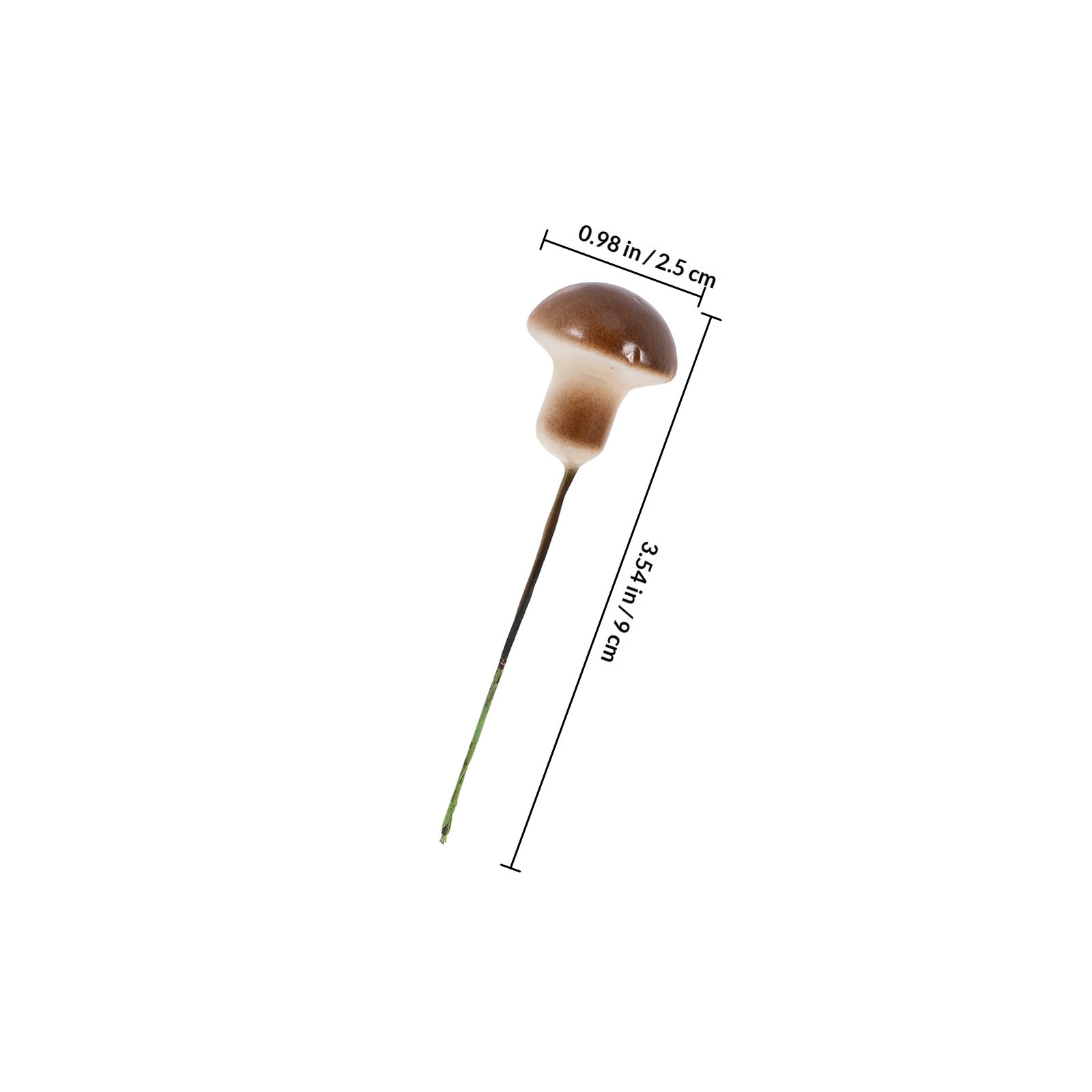 50Pcs Artificial Mini Mushroom - Bonsai Garden Display ulasan dan harga