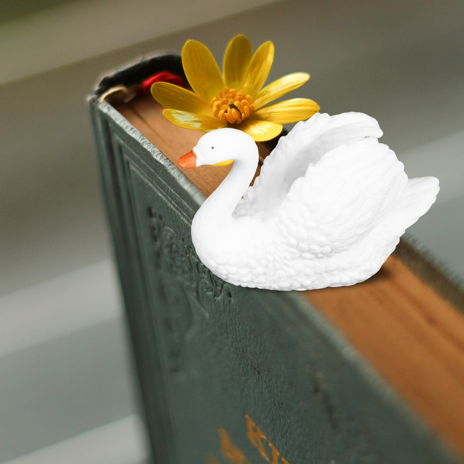 5Pcs Small Swan Decor Miniatur - Bonsai Garden Display ulasan dan harga