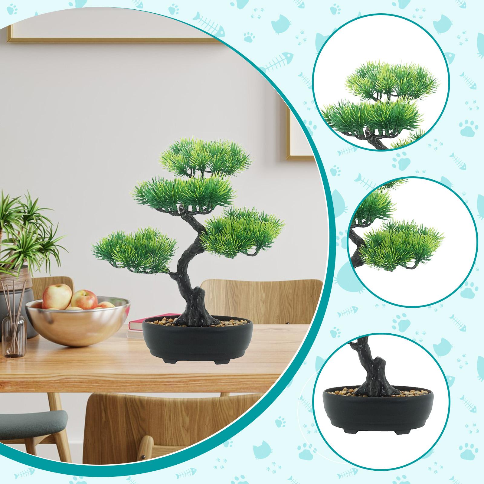 Artificial Bonsai Fake Tree Po - Bonsai Tree Zen Garden ulasan dan harga