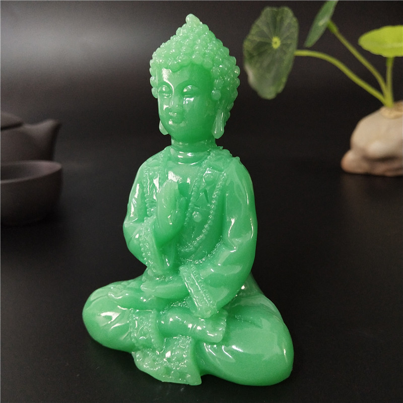 Glowing Meditation Buddha Stat - Bonsai Garden Zen ulasan dan harga