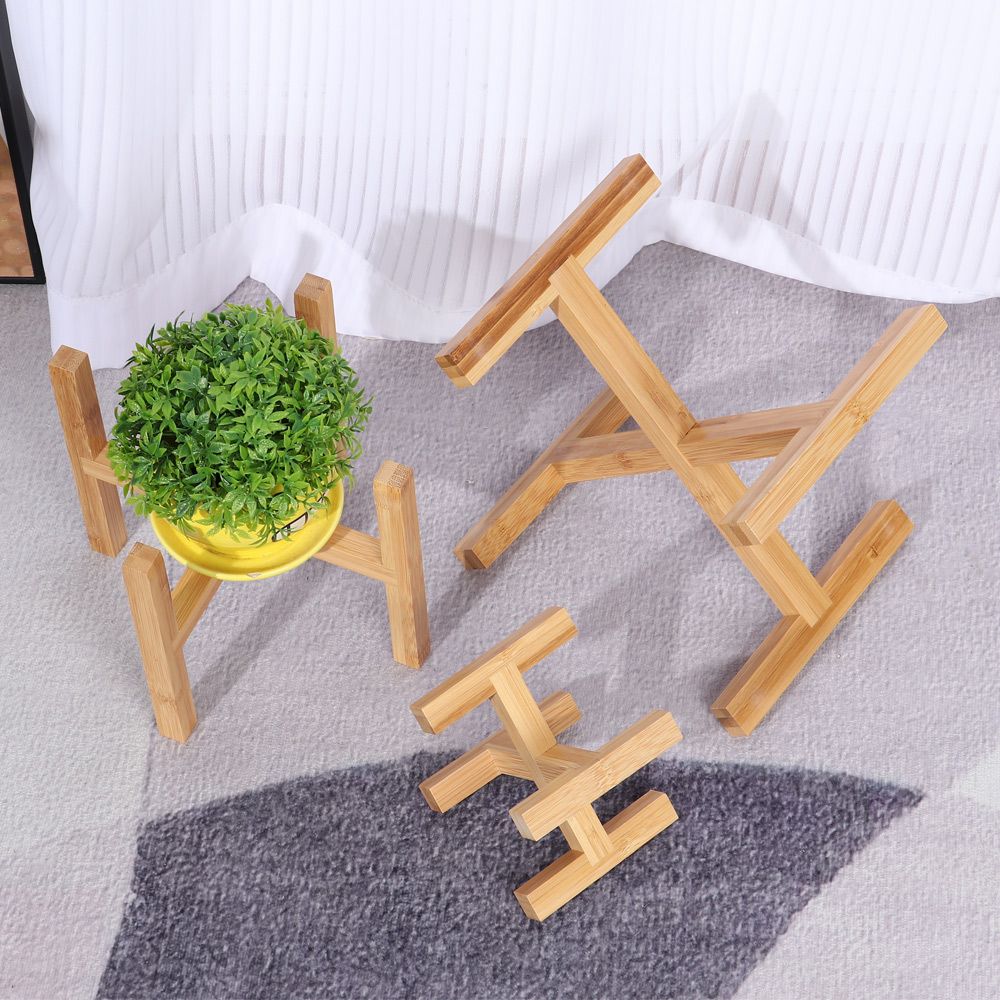 Bonsai Display Stand Bamboo Tr - Bonsai Garden Display ulasan dan harga