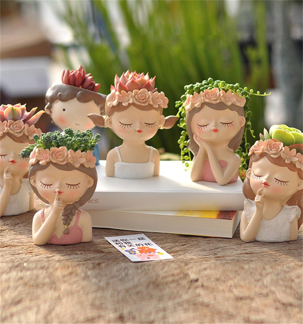 Fairy Succulent Flowerpot Desk - Bonsai Tree Zen Garden ulasan dan harga