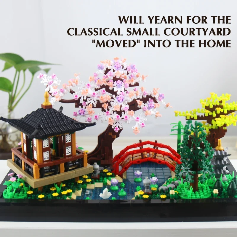 DIY Zen Realm Garden Building  - Bonsai Tree Zen Garden ulasan dan harga