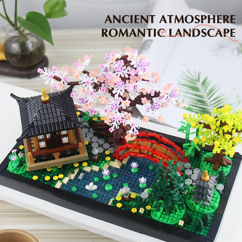 DIY Zen Realm Garden Building  - Bonsai Tree Zen Garden ulasan dan harga
