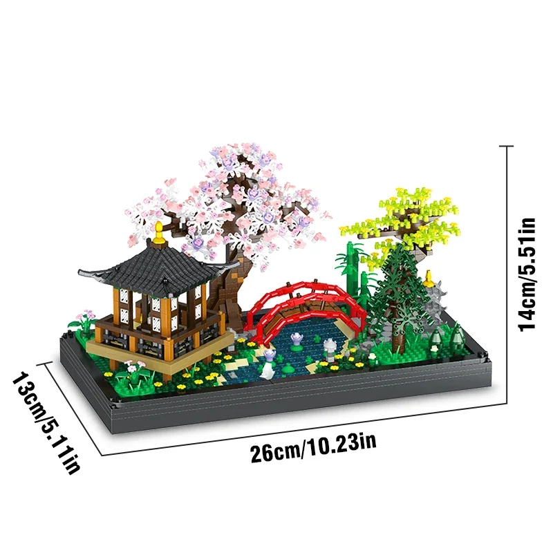 DIY Zen Realm Garden Building  - Bonsai Tree Zen Garden ulasan dan harga