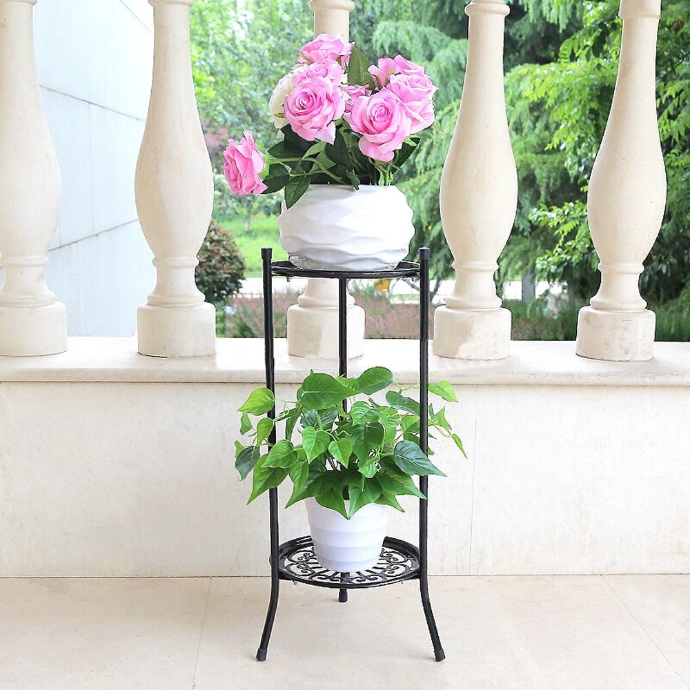 2 Tier Elegant Planter Display - Bonsai Garden Display ulasan dan harga